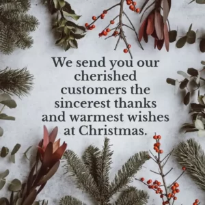 christmas wishes business messages