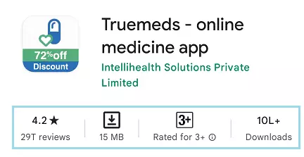 Truemeds online medicine app