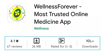 Wellness Forever online medicine app