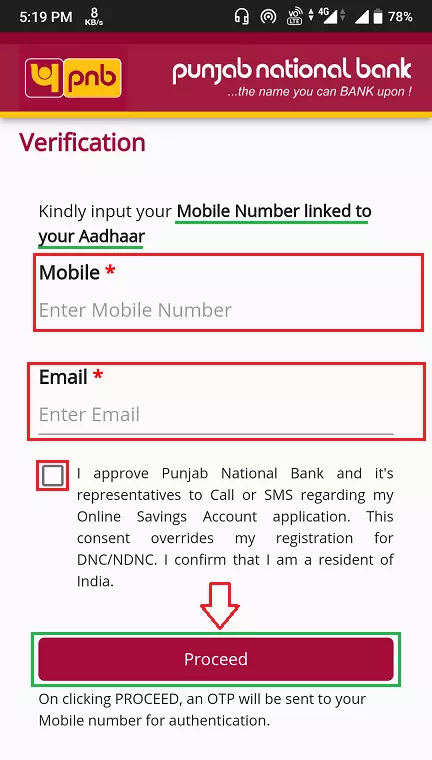 punjab national bank me account kaise khole online