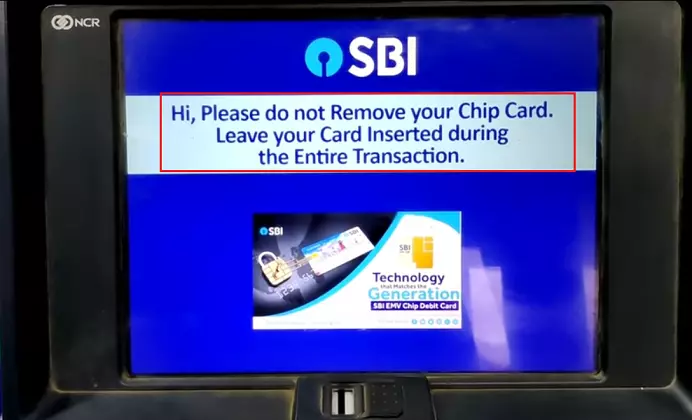 sbi atm waiting