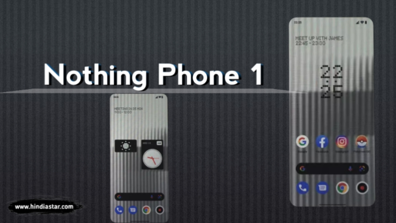 Nothing Phone 1 launch date | Nothing Phone 1 Specifications And Price