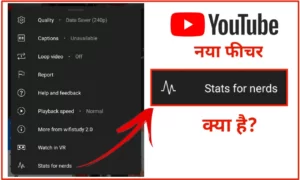 stats for nerds meaning in youtube in hindi