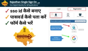 SSO ID Login-[sso.rajasthan.gov.in] & Registration, SSO ID कैसे बनाये