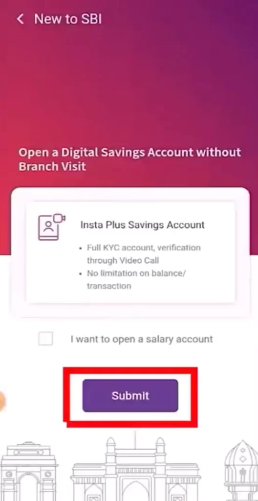 sbi insta plus saving account open online