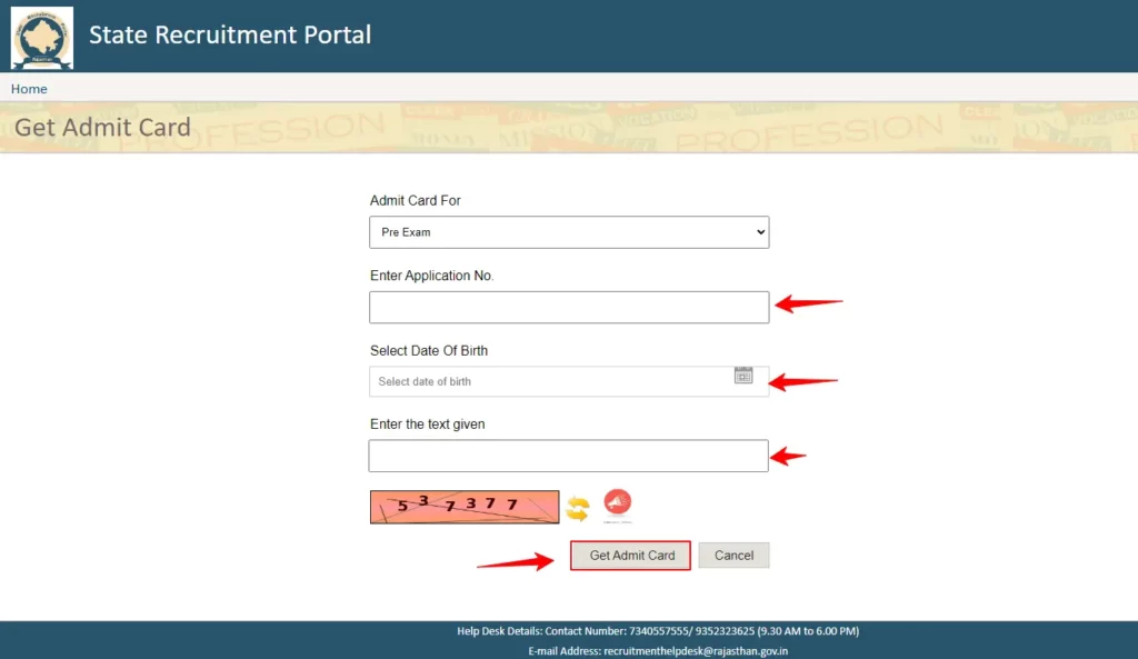 cet senior secondary level admit card kaise download karen