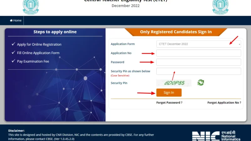 CTET Answer key 2023 कैसे चेक करें | CTET Answer Key pdf Download
