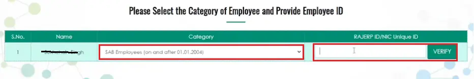 rajasthan govt. Employee rghs card