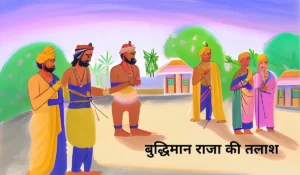 बुद्धिमान राजा की तलाश कहानी (hindi story)