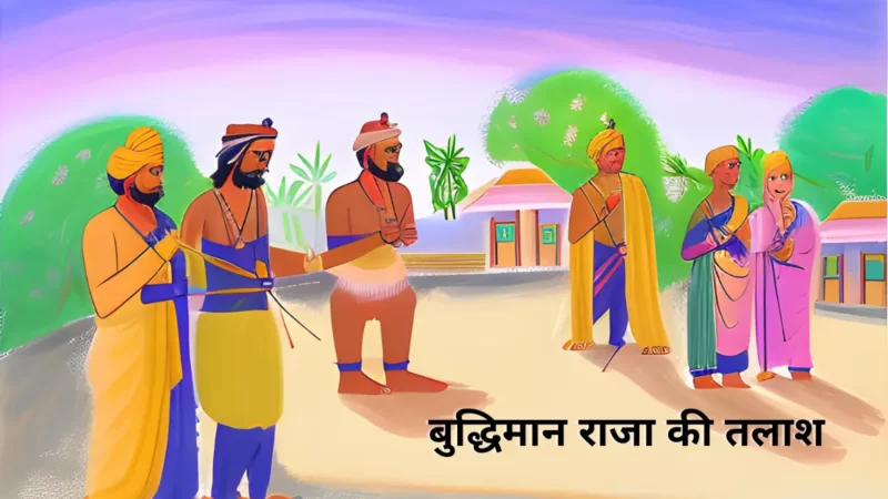 बुद्धिमान राजा की तलाश कहानी (hindi kahani)