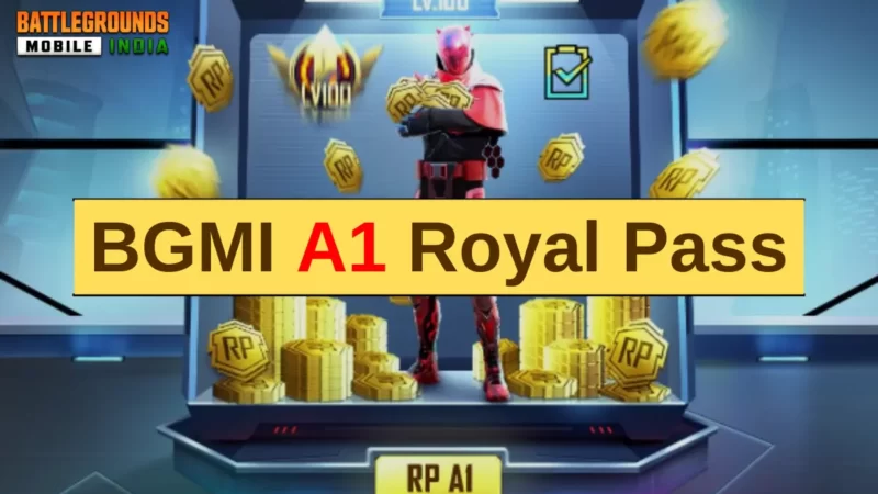 BGMI A1 Royal Pass Release Date जानिए Rewards में क्या मिलेगा | a1 royal pass bgmi