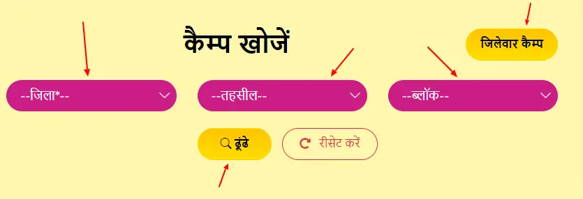 indira gandhi smartphone yojana camp list
