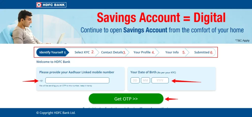 hdfc bank me khata khulwane ke liye documents