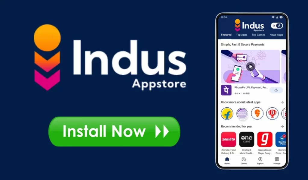 indus app store download