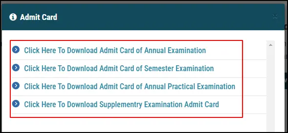 MLSU Admit Card डाउनलोड