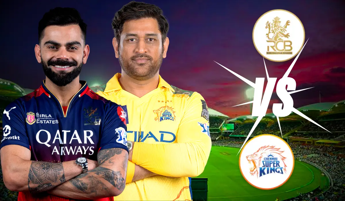 IPL Me Aaj Kiska Match Hai RCB vs CSK aaj ka match