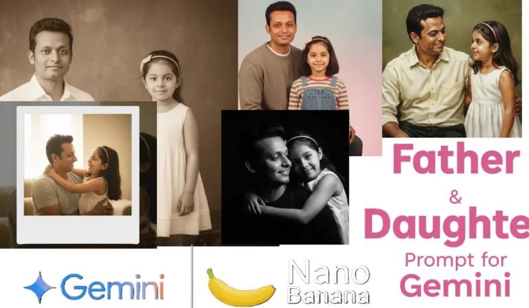 Father and Daughter Prompt for Gemini Copy Paste