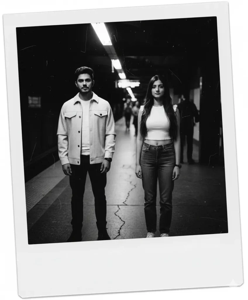 10 Gemini Prompt for Couple Photo Polaroid Copy Paste  | Polaroid Prompt for Gemini - Example 2
