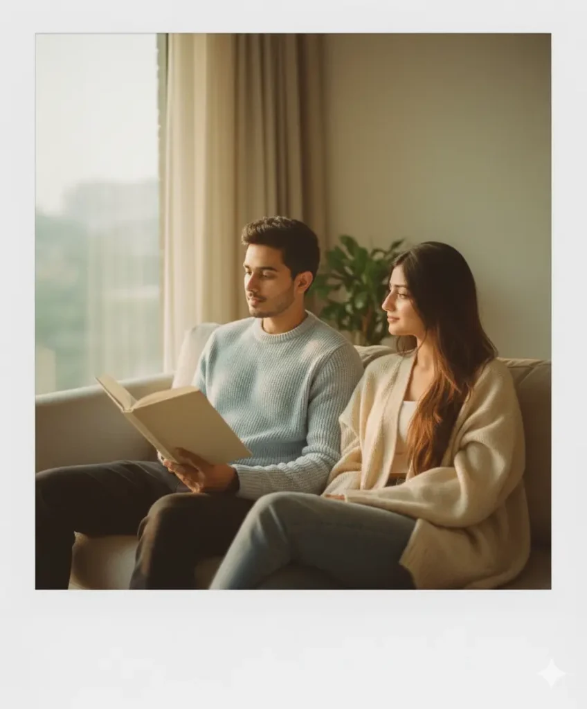 10 Gemini Prompt for Couple Photo Polaroid Copy Paste  | Polaroid Prompt for Gemini - Example 3