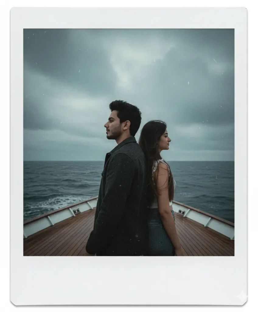 10 Gemini Prompt for Couple Photo Polaroid Copy Paste  | Polaroid Prompt for Gemini - Example 4