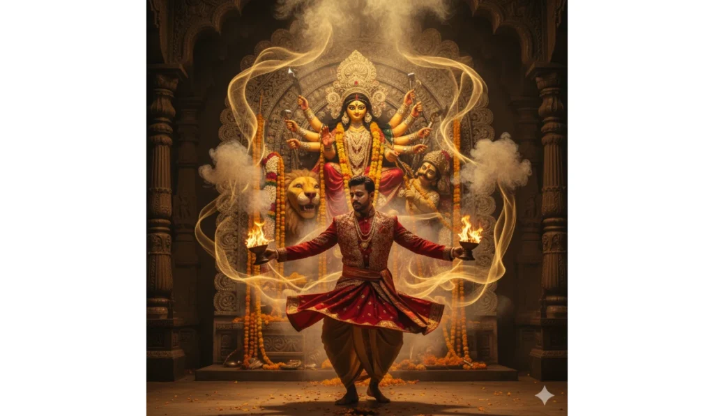50+ Durga Puja Prompt for Google Gemini AI for Boy | Durga Puja Prompt Copy Paste - Example 2