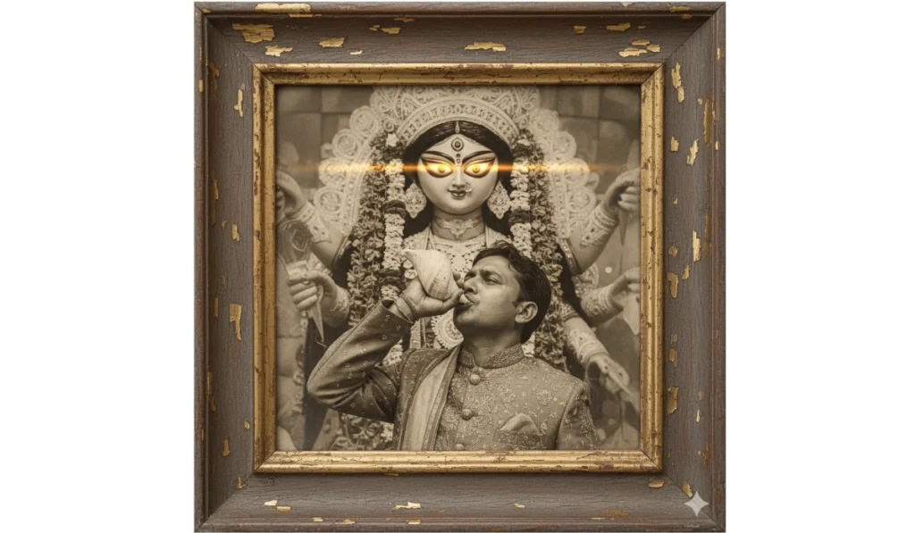 50+ Durga Puja Prompt for Google Gemini AI for Boy | Durga Puja Prompt Copy Paste - Example 4