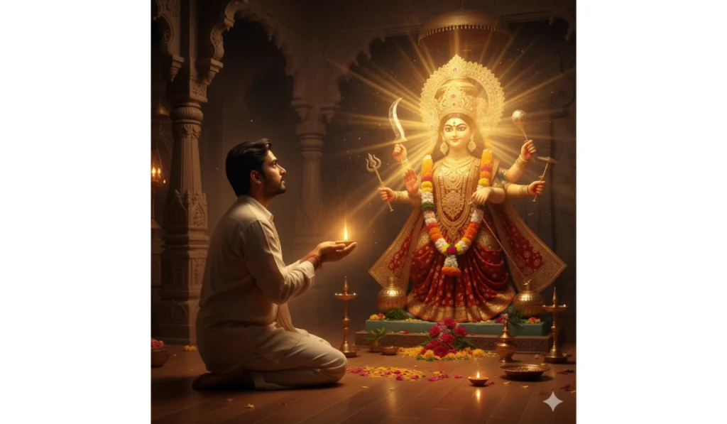 50+ Durga Puja Prompt for Google Gemini AI for Boy | Durga Puja Prompt Copy Paste - Example 11