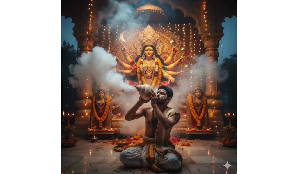 50+ Durga Puja Prompt for Google Gemini AI for Boy | Durga Puja Prompt Copy Paste - Example 15