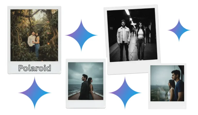 Gemini Prompt for Couple Photo Polaroid